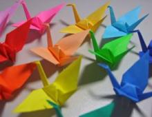 Оригами дракон (простая схема)